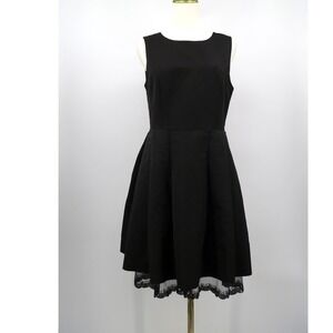 Jason Wu for Target 20th Anniversary Black Lace Sequin Trim Flare Dress Small